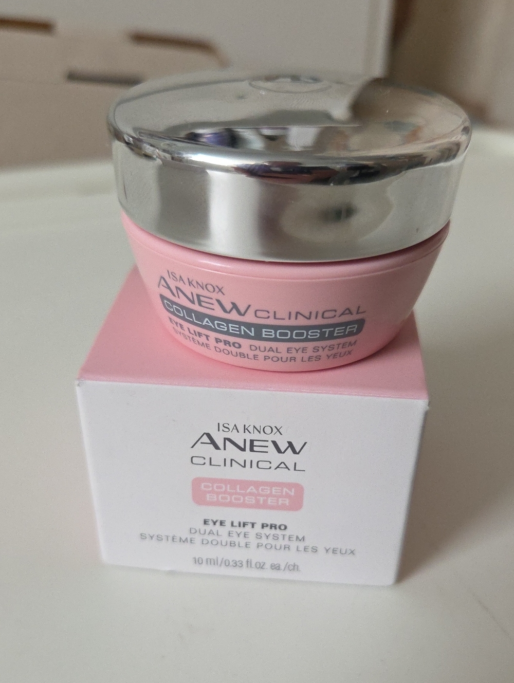 Avon Isa Knox Anew Clinical Eye Lift Pro - Light Pink NEW